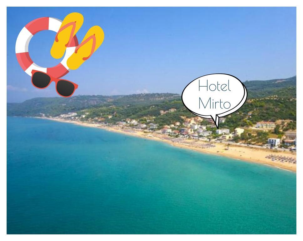 Mirto Beach Hotel & Restaurant Vráhu-part Kültér fotó
