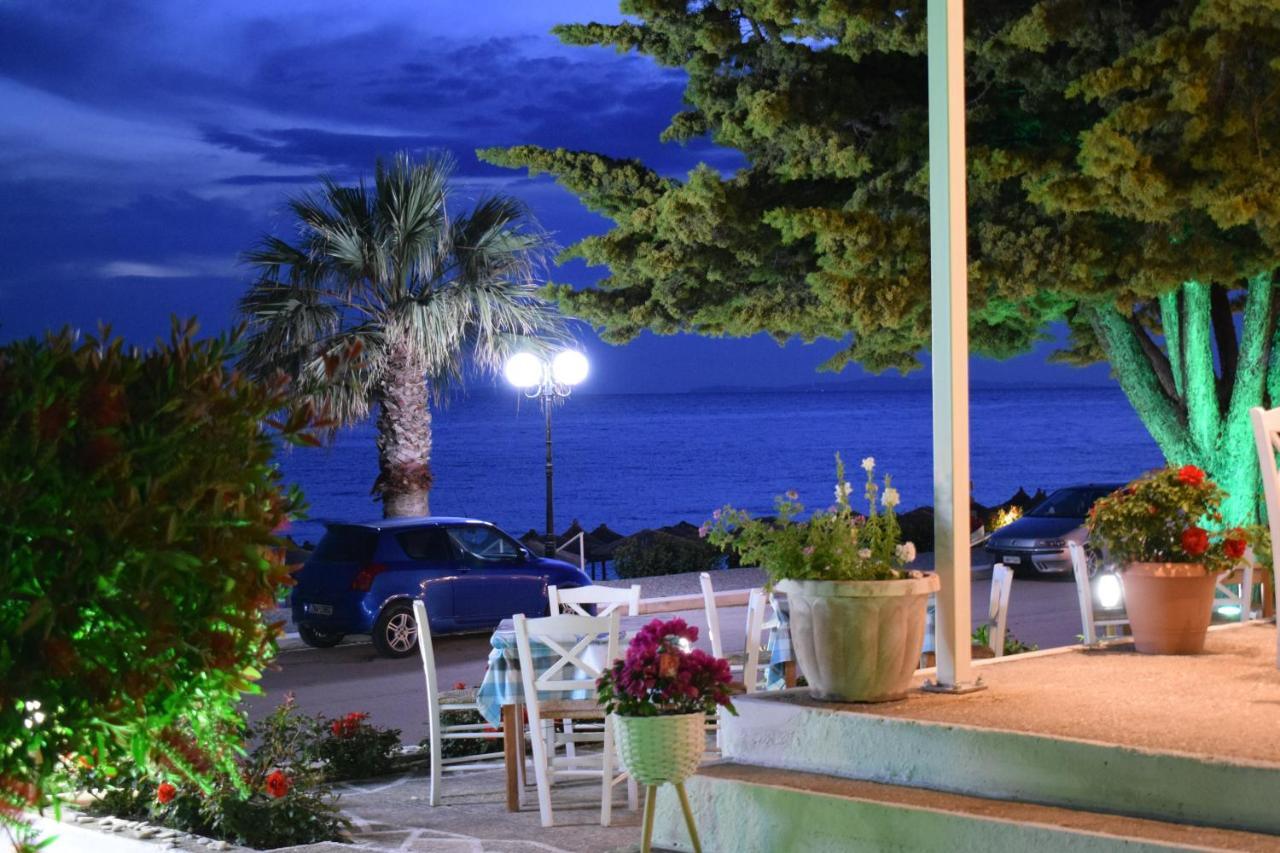 Mirto Beach Hotel & Restaurant Vráhu-part Kültér fotó