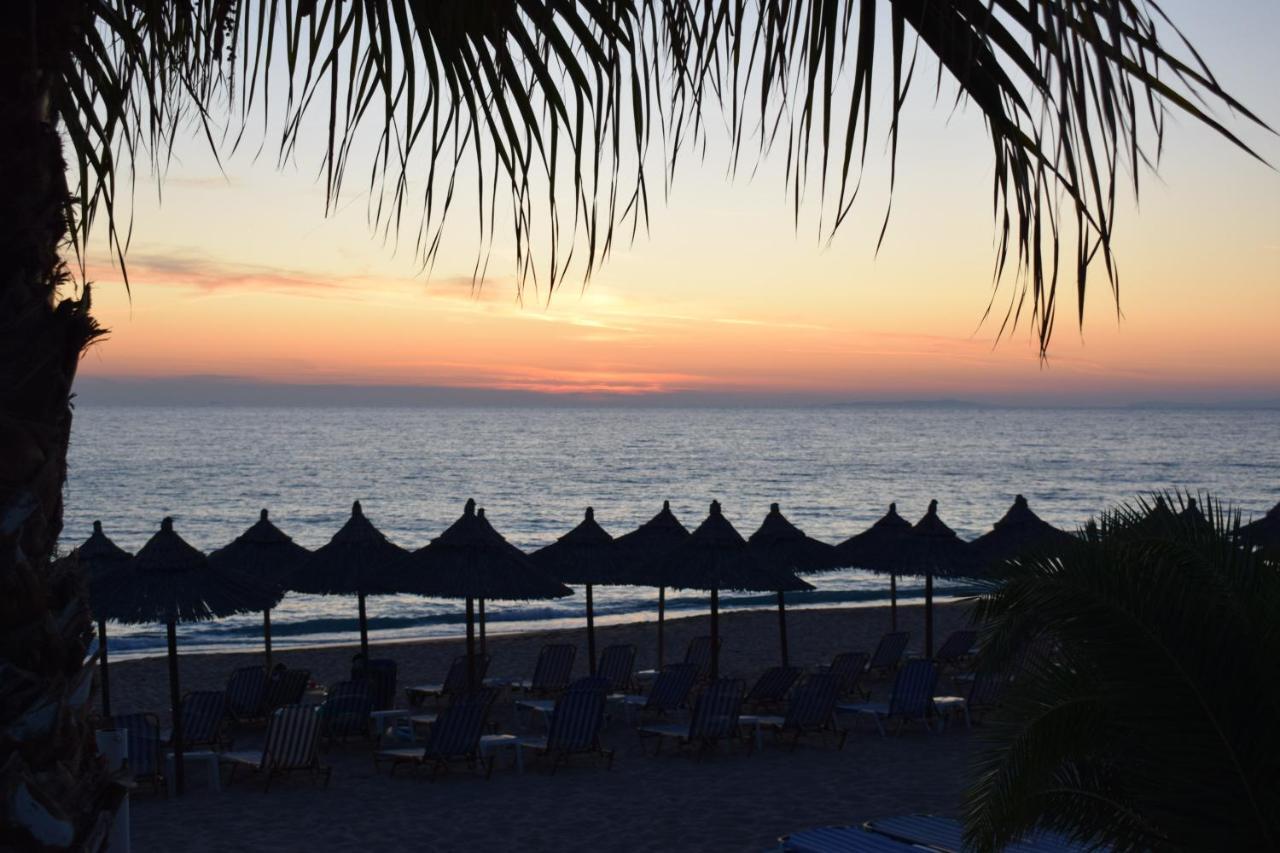 Mirto Beach Hotel & Restaurant Vráhu-part Kültér fotó